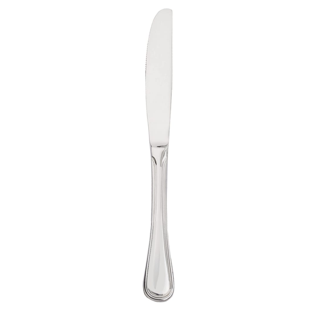 Walco 3545 Lisbon 18/0 S/S 8-7/8" Dinner Knife - Dozen