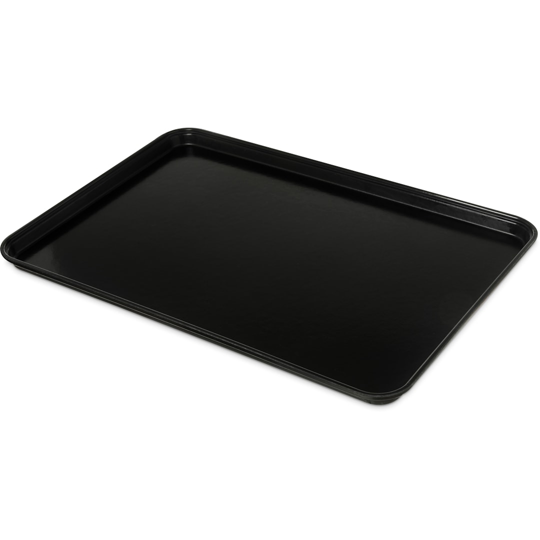 Carlisle 2618FMTQ309 25-5/8 x 17-7/8" Ebony Fiberglass Tray