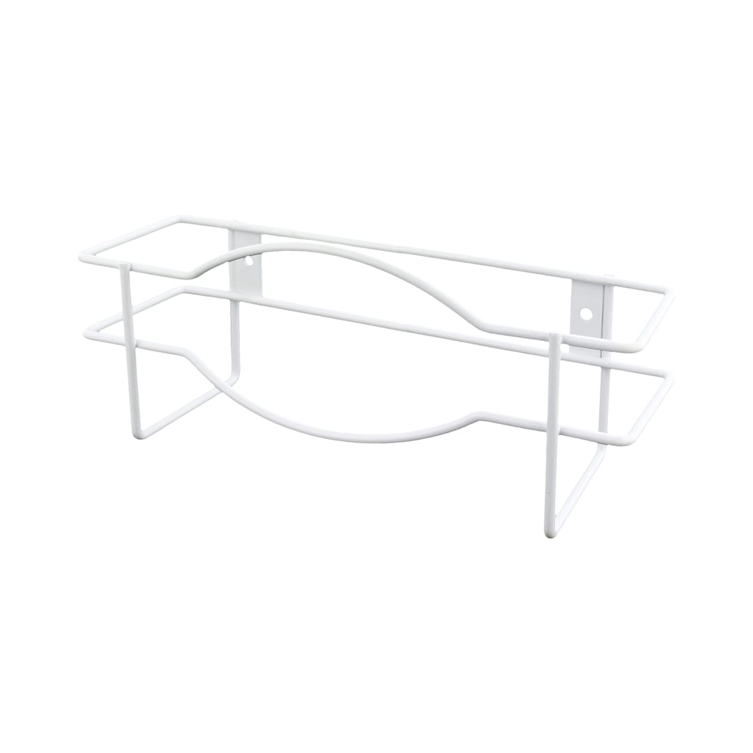 Darling Foodservice White Coated 10 x 3 x 5" Glove Box Holder