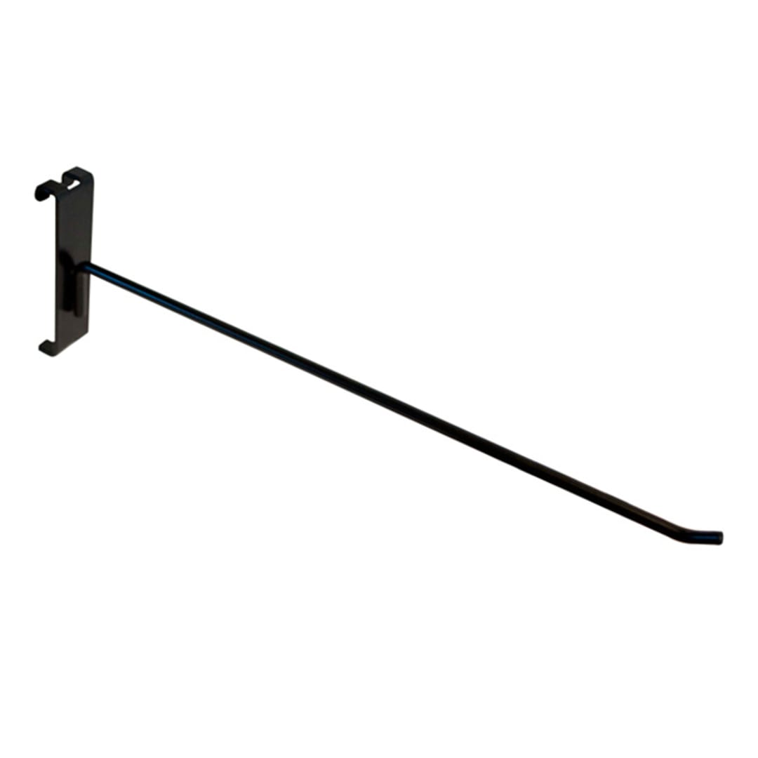 Grand & Benedicts Store 284-GDH10B Black 10" Gridwall Peg Hook