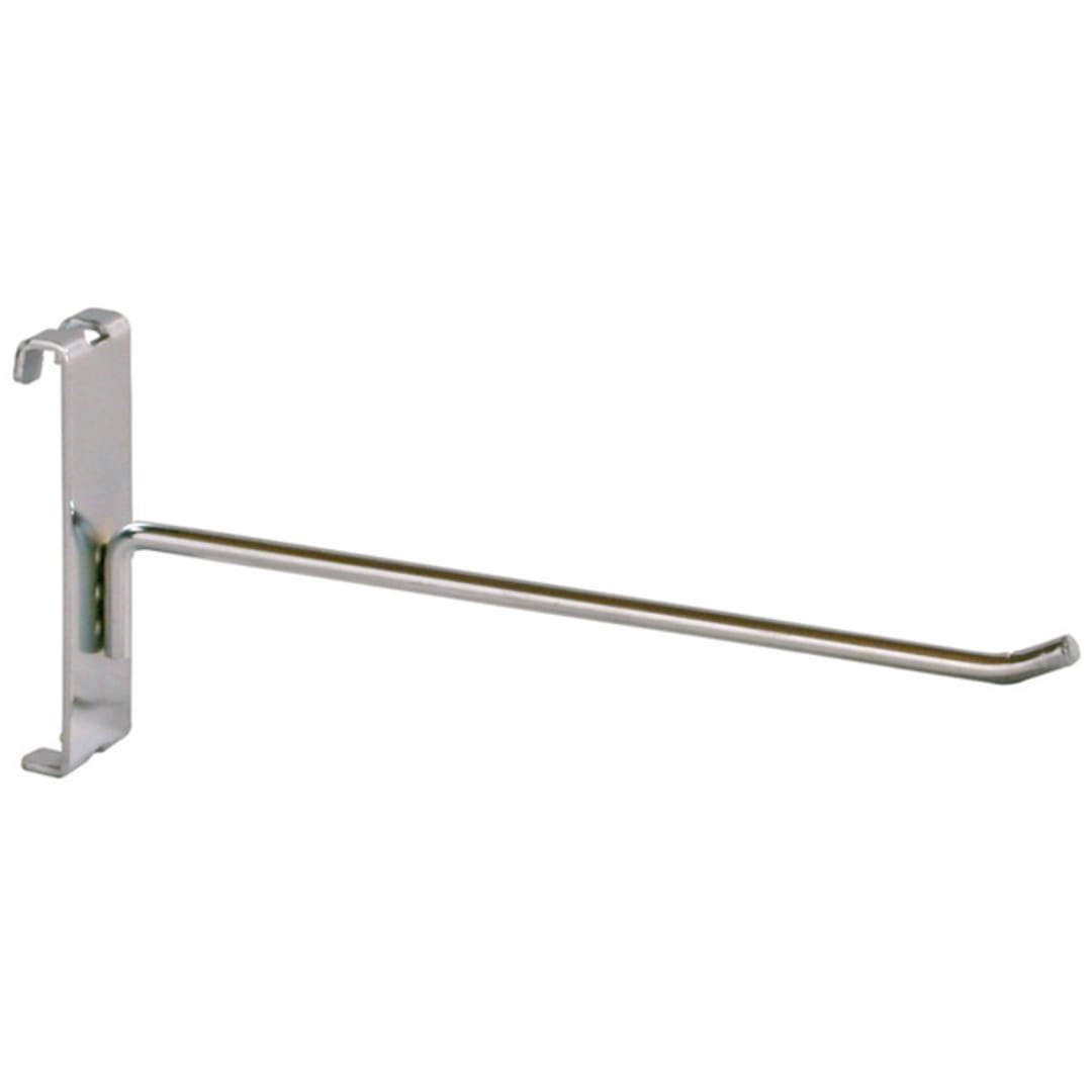 Grand & Benedicts Store 284-GDH8 Chrome 8" Gridwall Peg Hook
