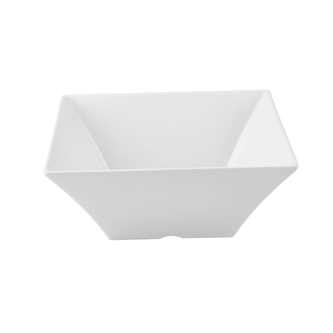 TableCraft MB94 Frostone Collection White Melamine 3.75 Qt. Bowl