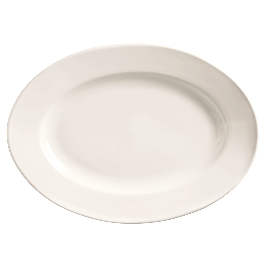 Libbey - Formerly World Tableware 840-520R-11 Porcelana 11.8" Wide Rim Platter