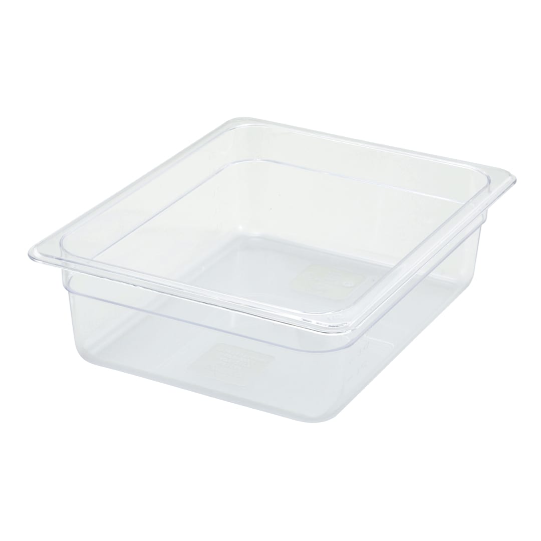 Darling Foodservice Polycarbonate 1/2 Size x 3-1/2" Deep Food Pan