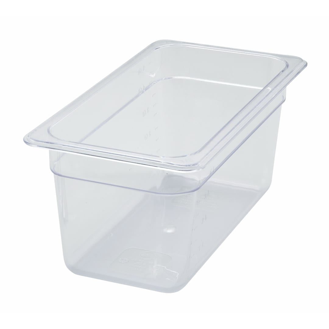 Darling Foodservice Polycarbonate 6" 1/3 Size Food Pan