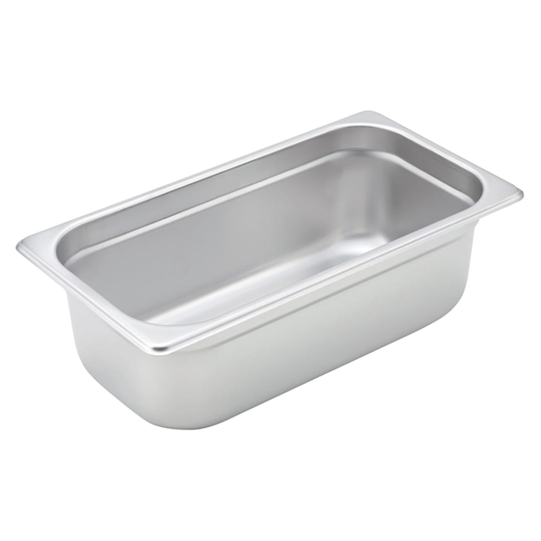 Darling Foodservice S/S 4" Third Size Food Pan