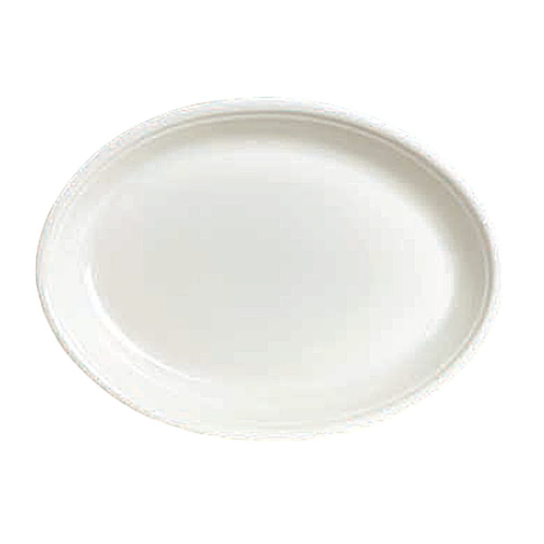 Anfora A400P115 Polar White 14" Buffet Platter