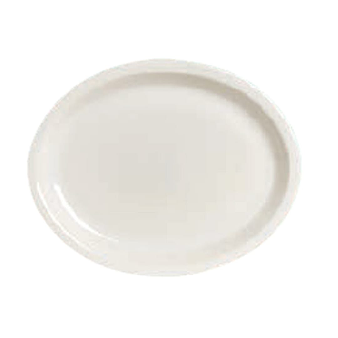 Anfora A400P207 Polar White 9.75" Narrow Rim Platter