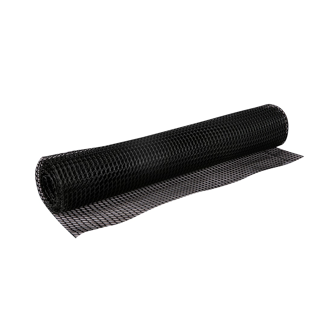 San Jamar® UL5105 Ultraliner Black 2' x 10' Shelf Liner