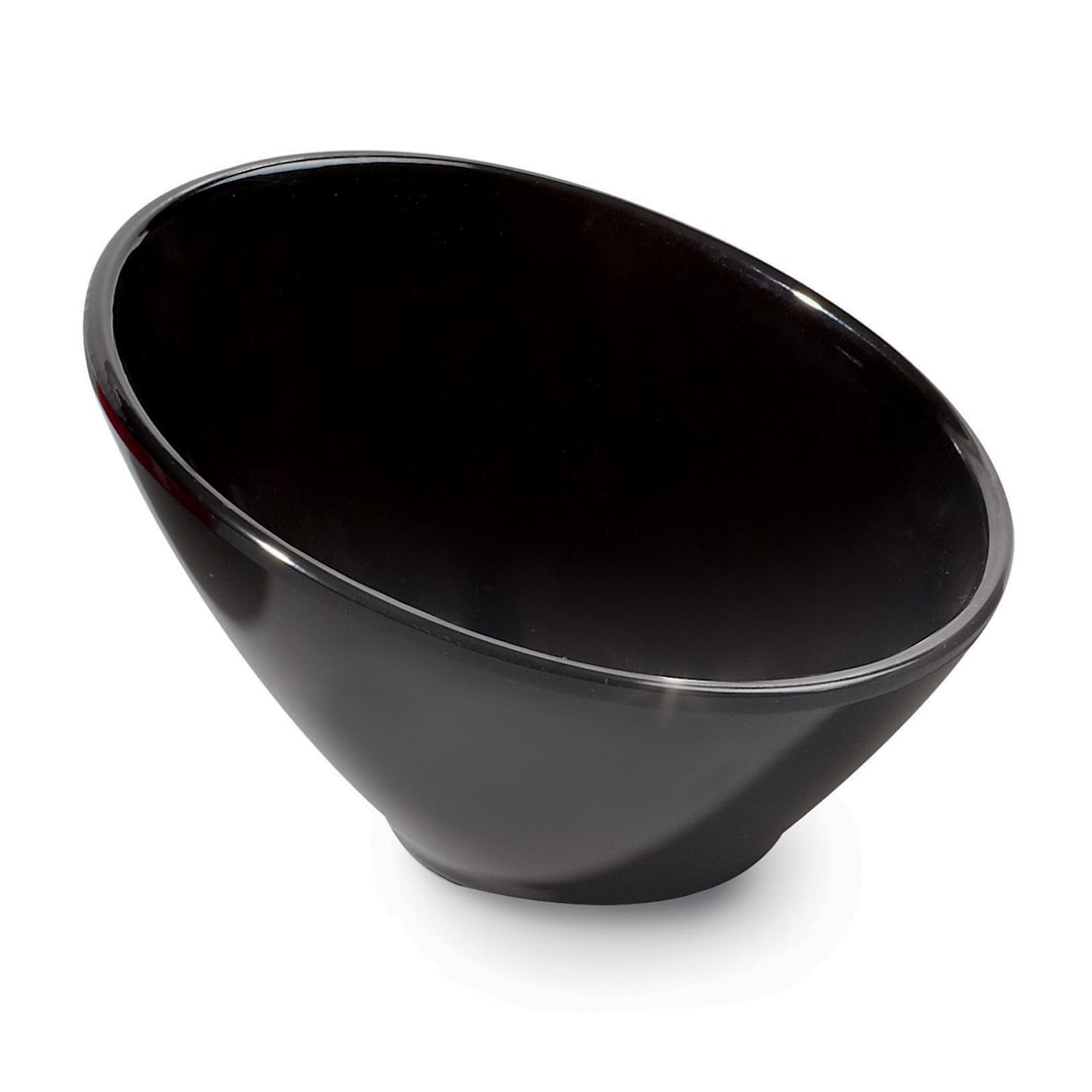 G.E.T. B-785-1-BK Black Elegance 10 Oz. Cascading Bowl