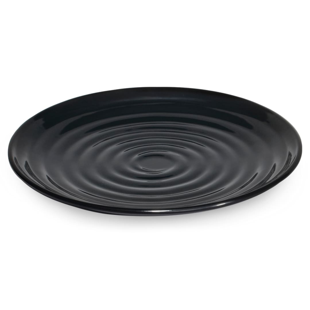 G.E.T. ML-80-BK Milano Black 7.5" Plate