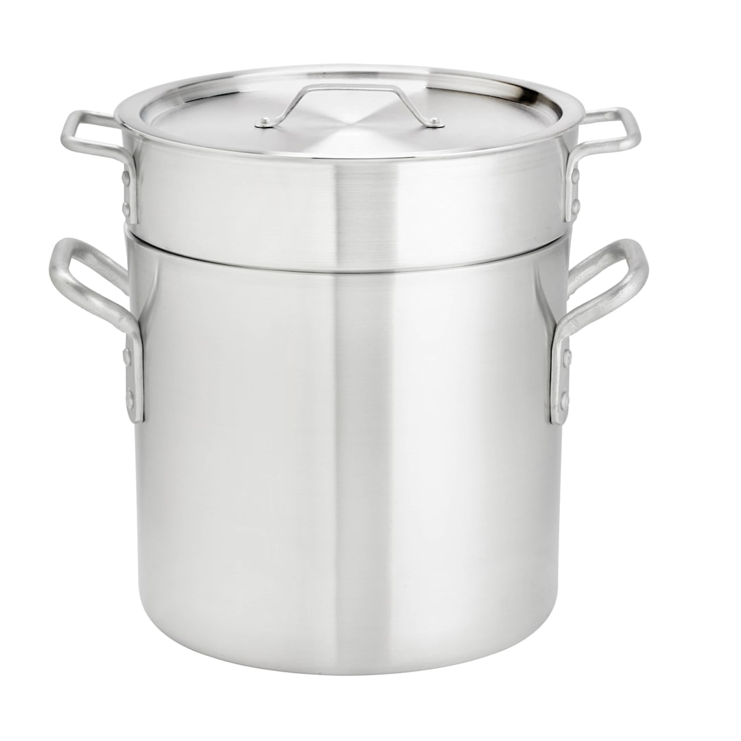 Browne Foodservice 5813216 Thermalloy Aluminum 16 Qt Double Boiler Pot