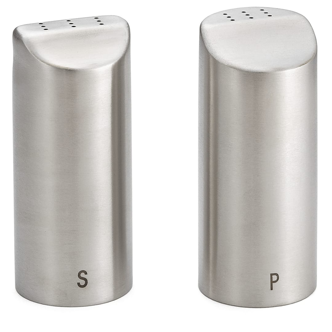 TableCraft 162 S/S 2 Oz. Marina Salt / Pepper Shaker 2 Piece Set