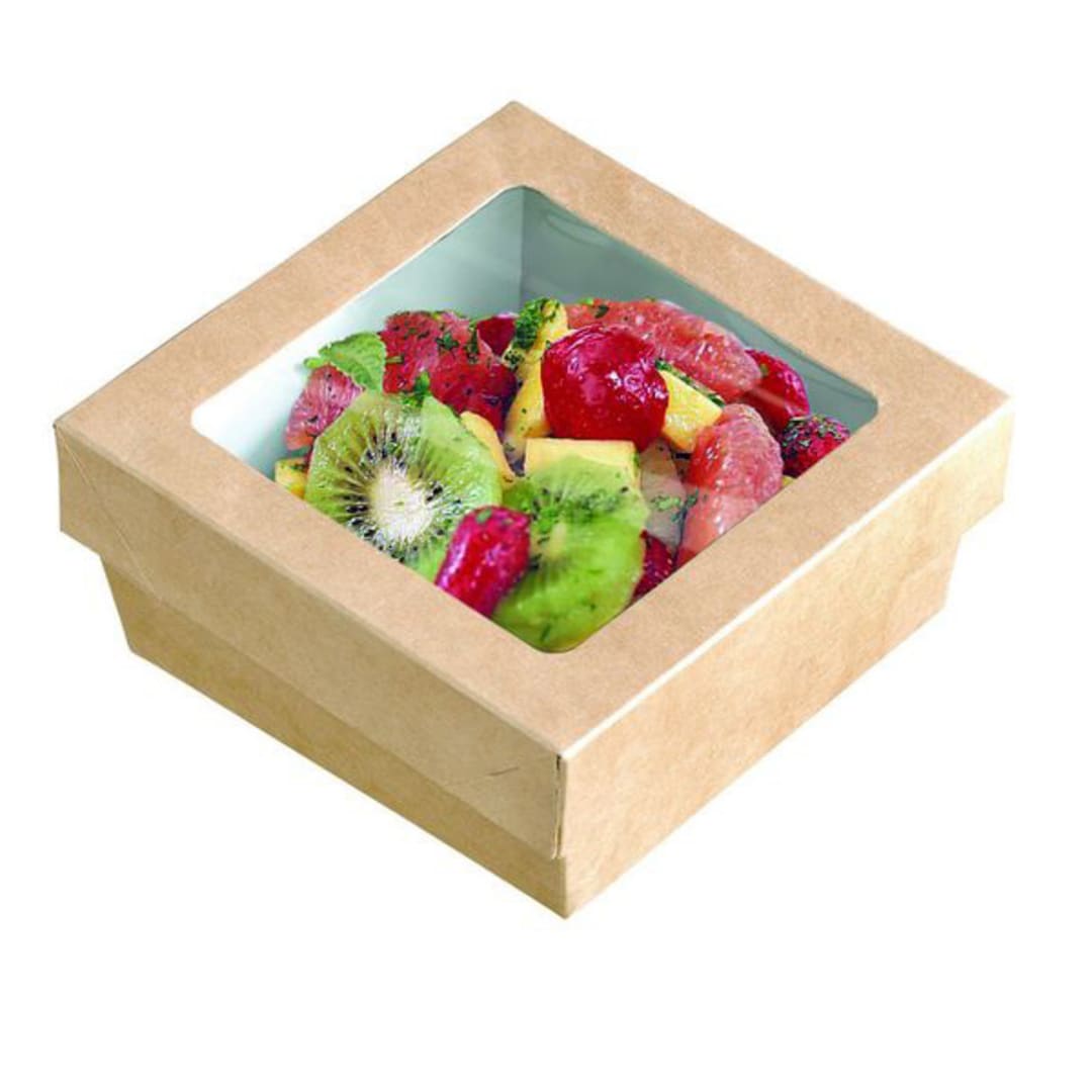PackNWood 210KRAYB115 Brown 12 Ounce Kray Box with Lid