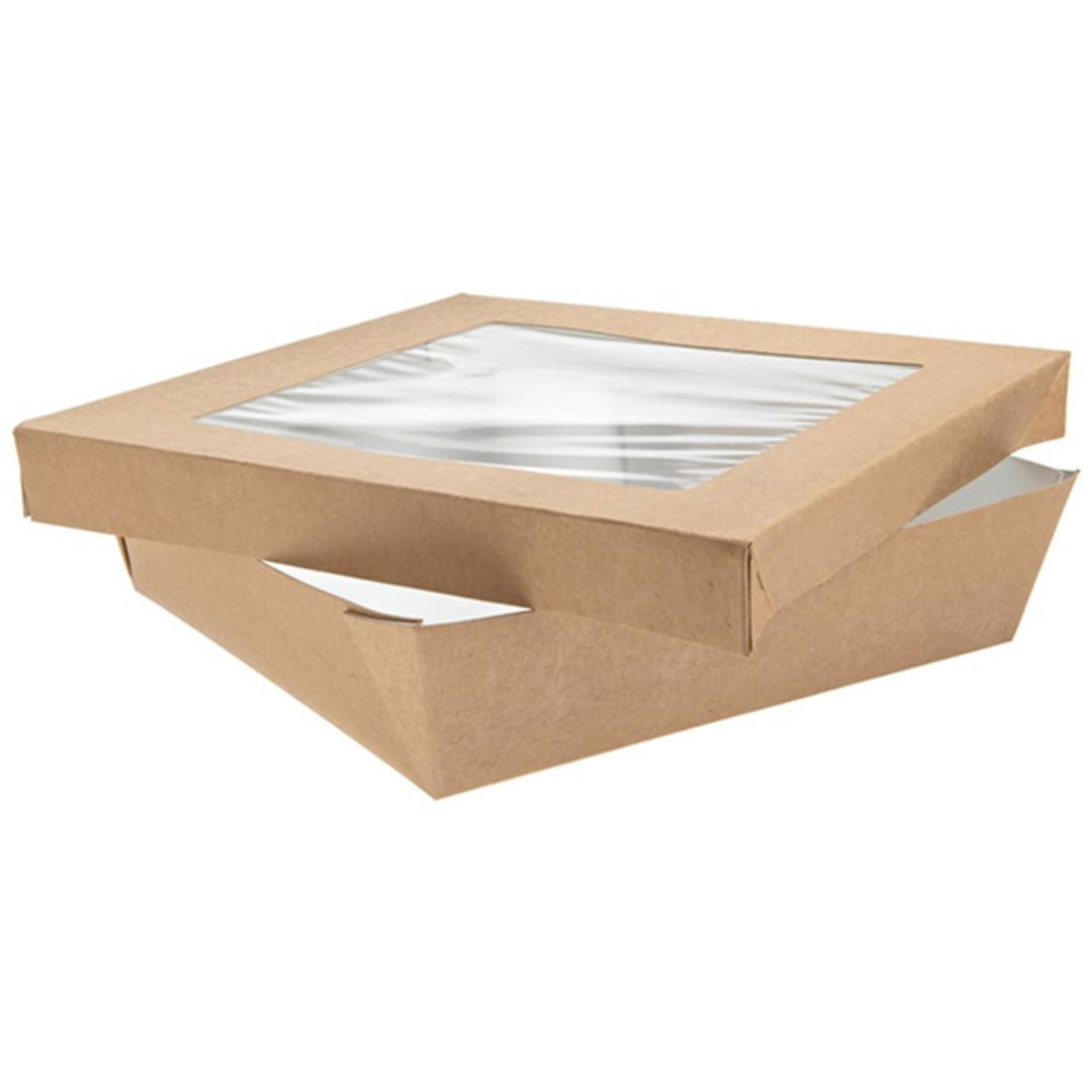 PackNWood 210KRAYB195 Brown 60 Ounce Kray Box with Lid
