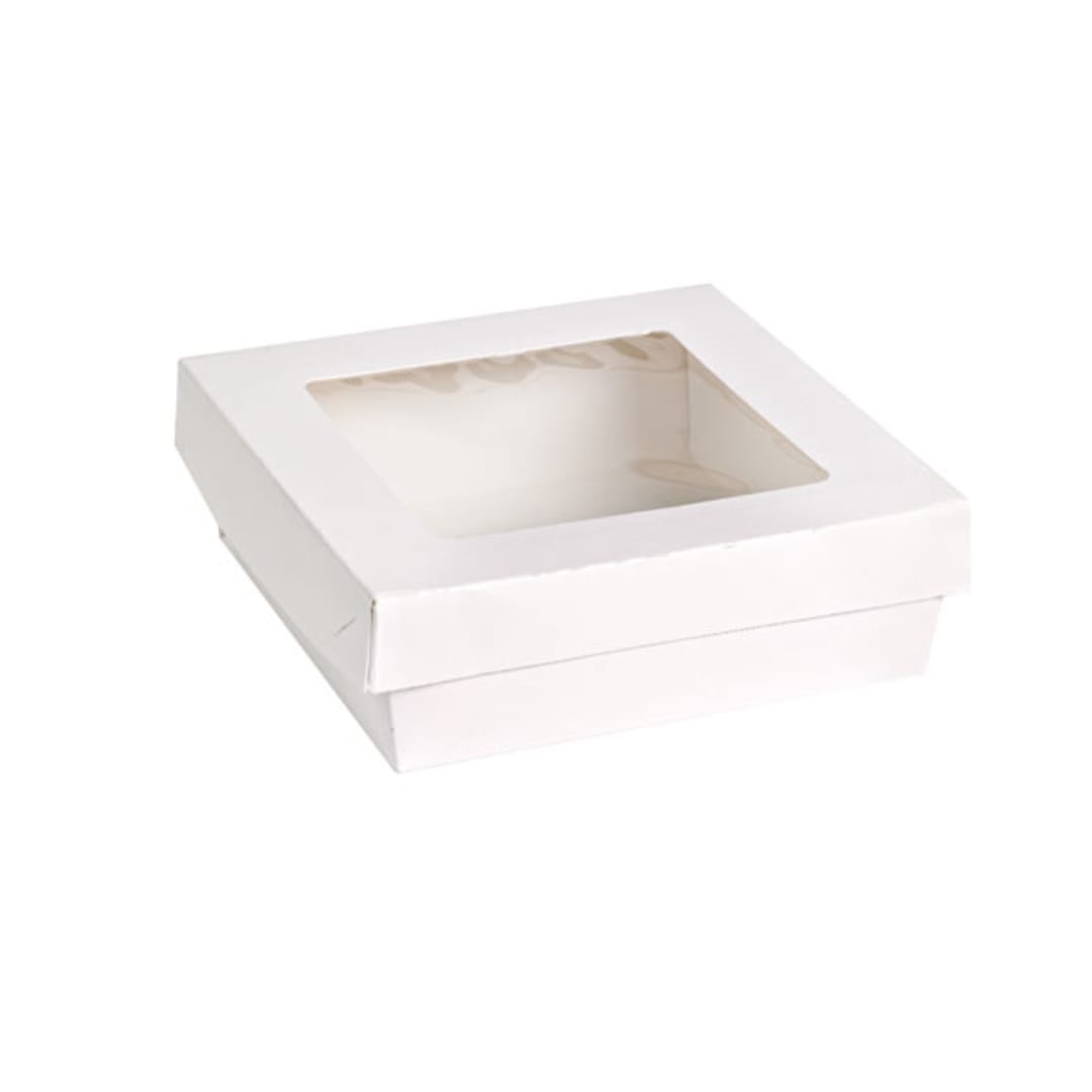 PackNWood 210KRAYWH155 White 24 Ounce Kray Box with Lid