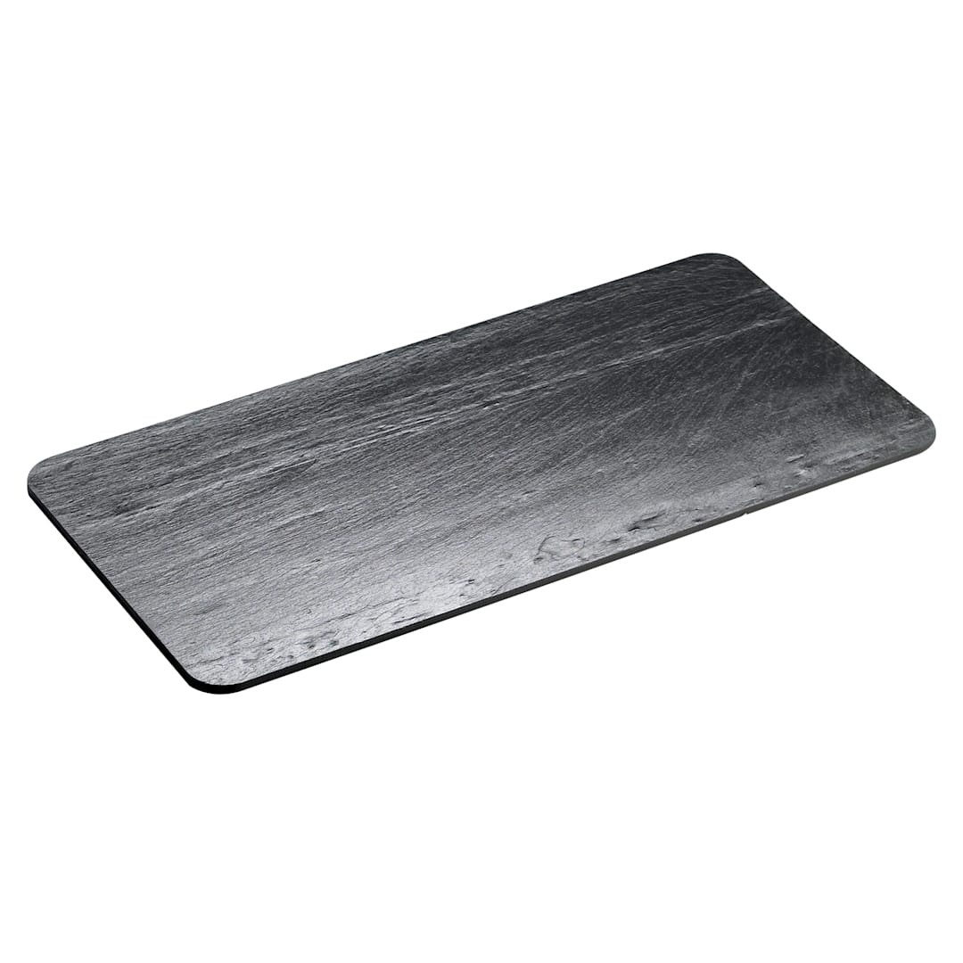 Cal-Mil 1522-1020-65 Black Slate 10" Serving / Display Stone