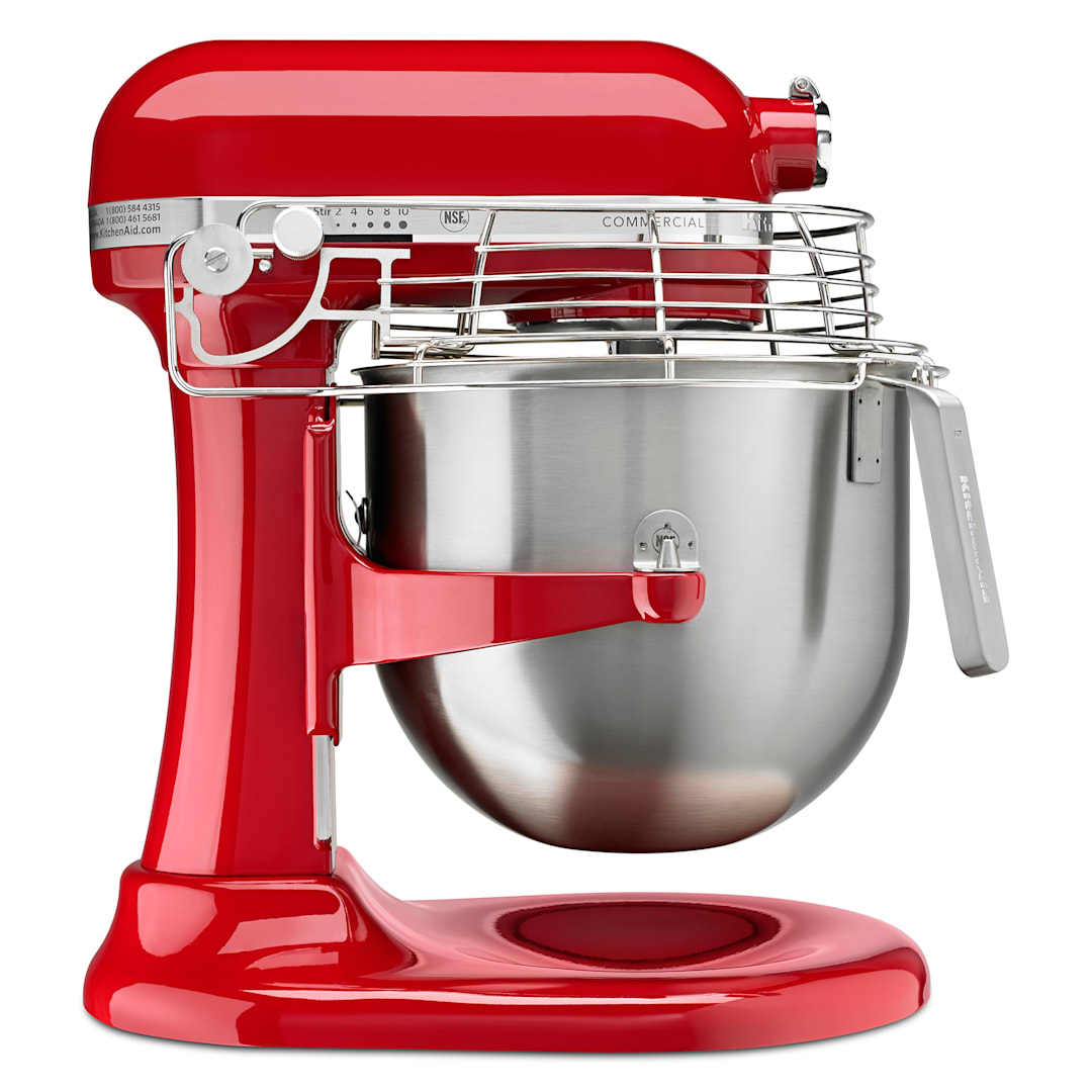 KitchenAid® KSMC895ER Empire Red Commercial 8 Qt. Lift Stand Mixer