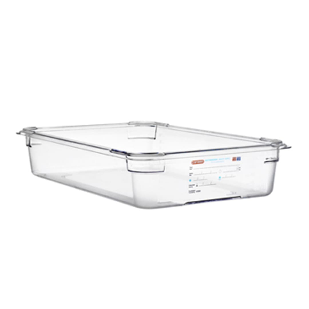 Araven 9827 Clear Full Size 13.7 Qt. Food Container - 6 / CS