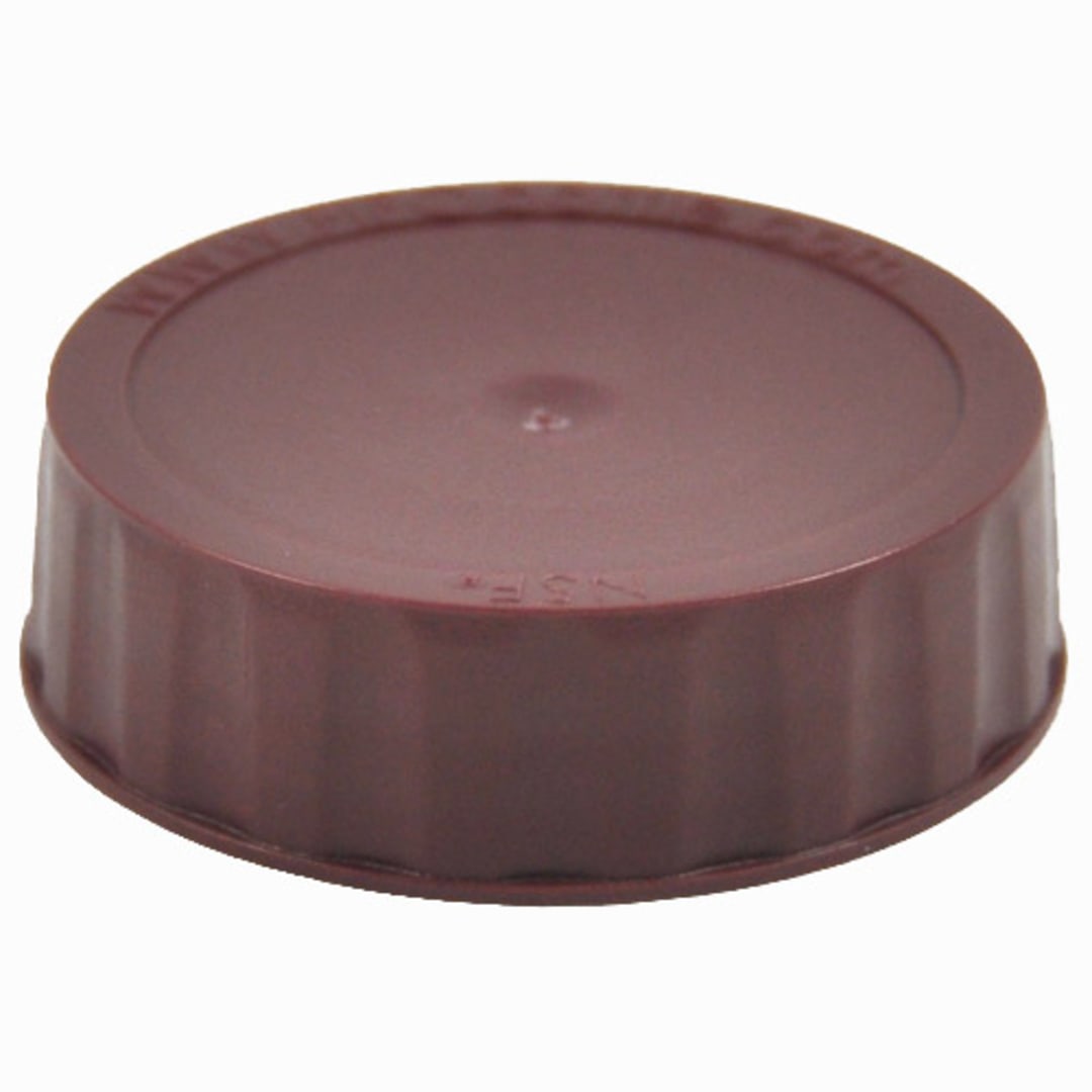FIFO 4810-160PK Brown Label Caps for FIFO Squeeze Bottles - 6 / PK