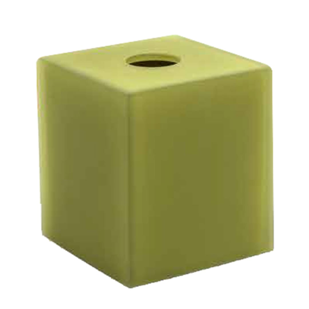 FOH® RTB007GRR11 Nassau Sage 5.25" Tissue Box Cover - 4 / CS