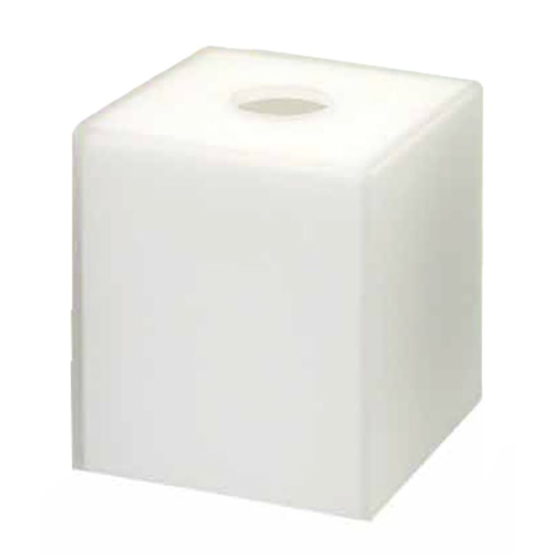 FOH® RTB007FRR11 Nassau Ice White 5.25" Tissue Box Cover