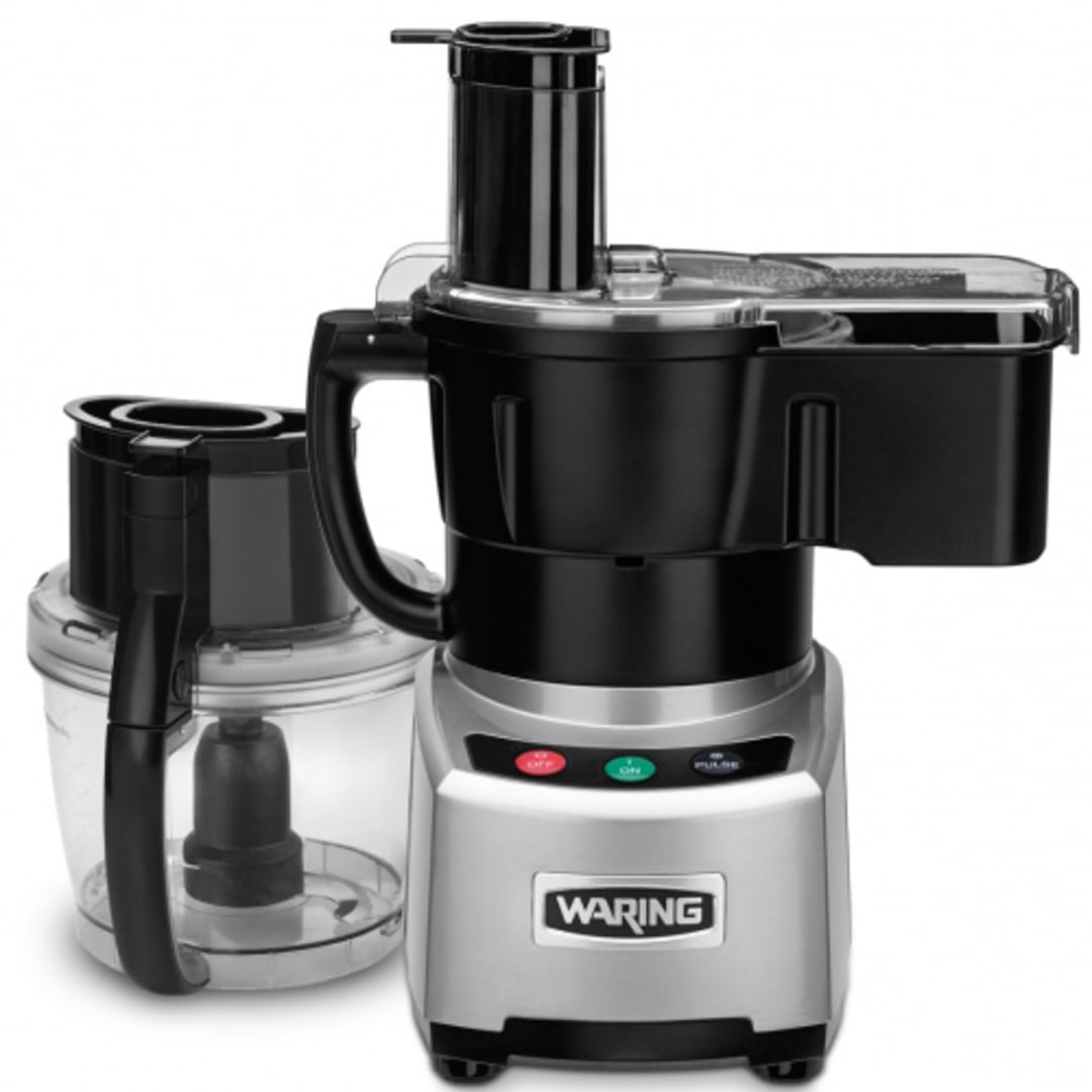 Waring Commercial WFP16SCD 120V 4 Qt Continuous Feed Food Processor
