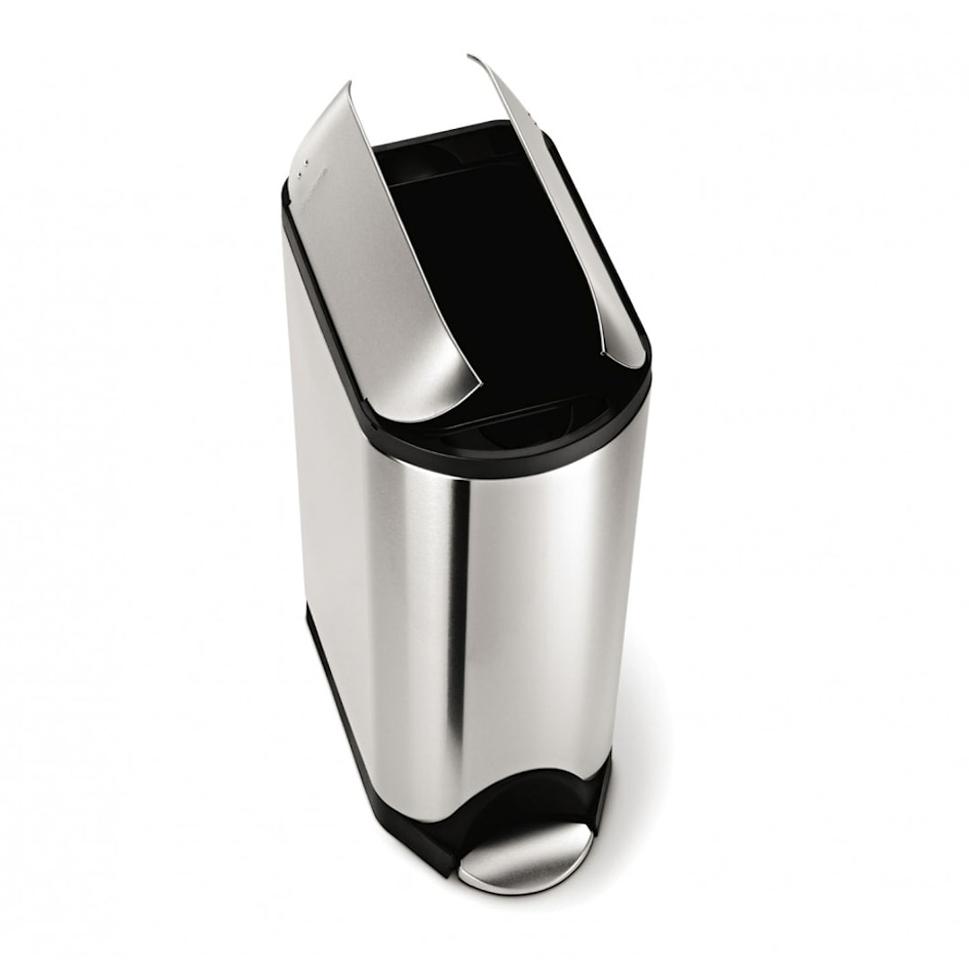 simplehuman® CW1897 S/S 45 Liter Butterfly Step Trash Can