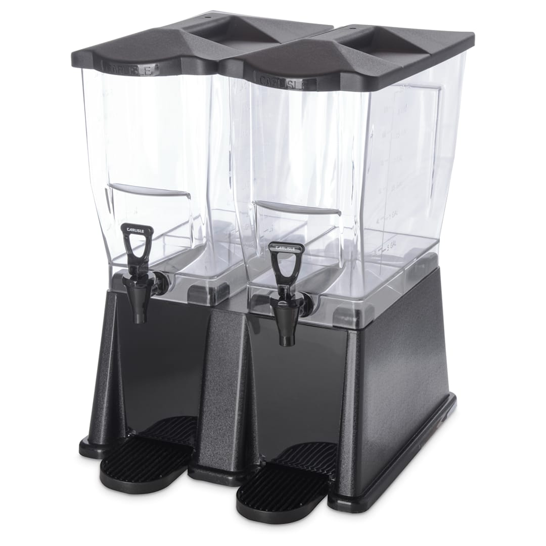 Carlisle 1085103PC TrimLine 6 Gallon Double Base Beverage Dispenser
