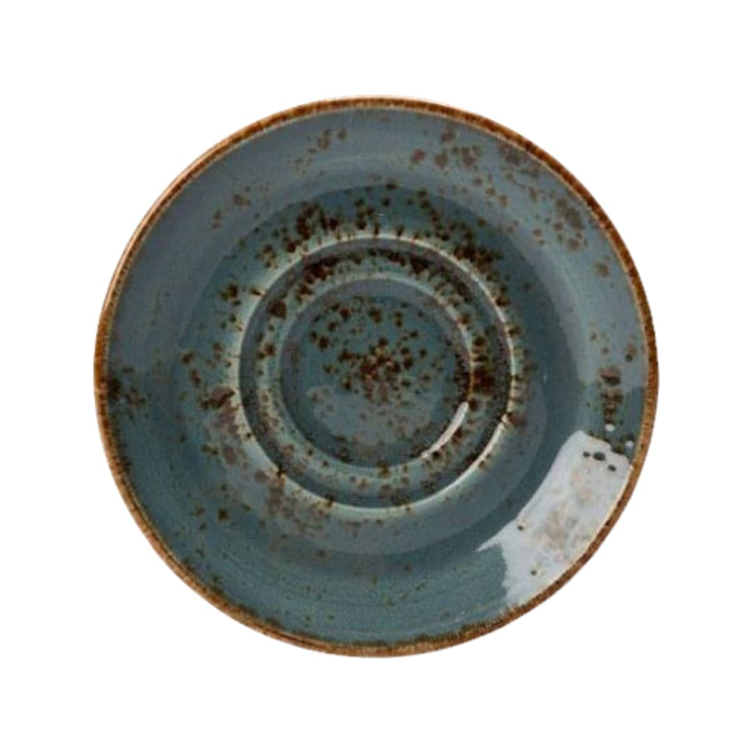 Steelite 11300158 Performance Craft Blue Double Well Saucer