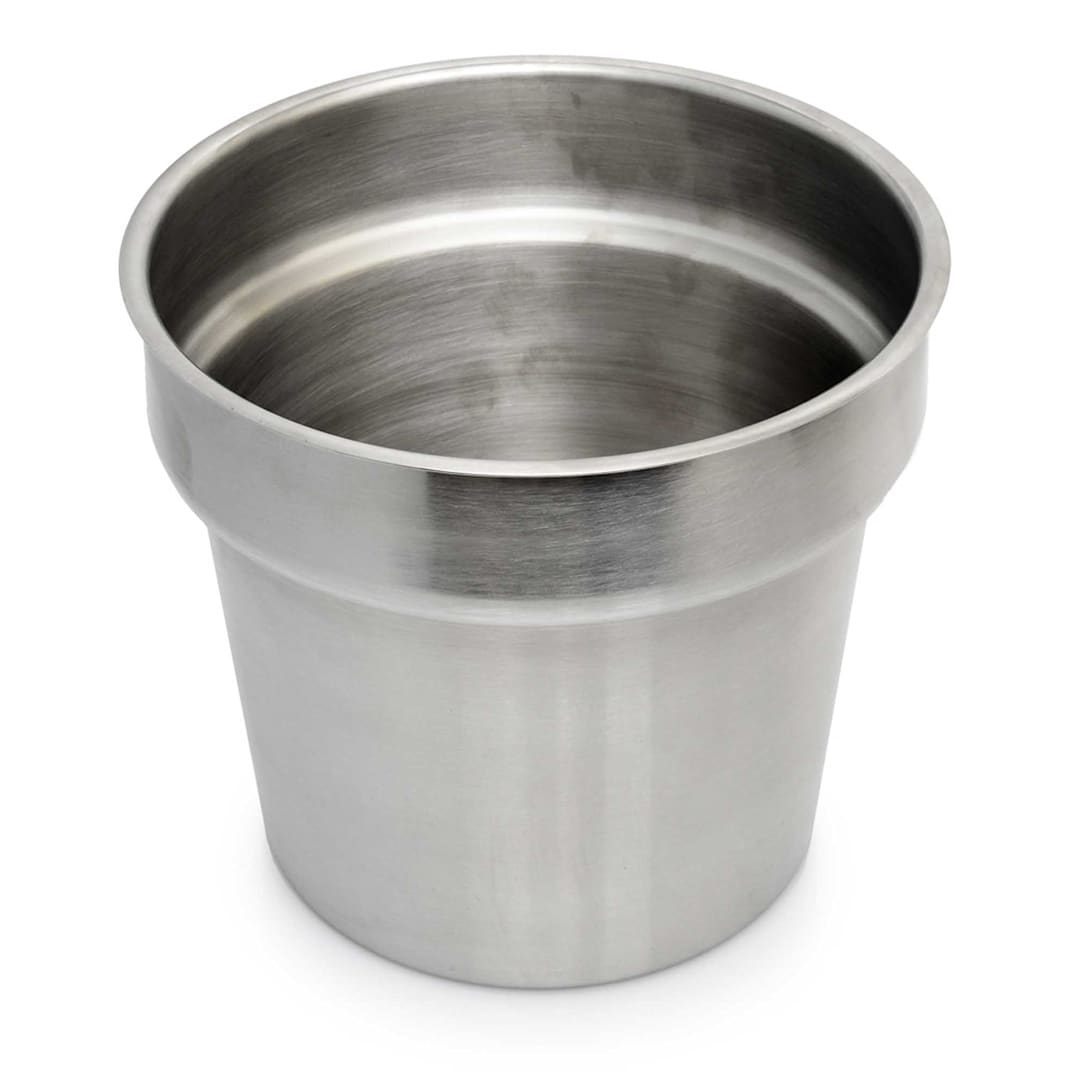 Eastern Tabletop 3107FP Stainless Steel 7 Quart Food Pan for Marmite