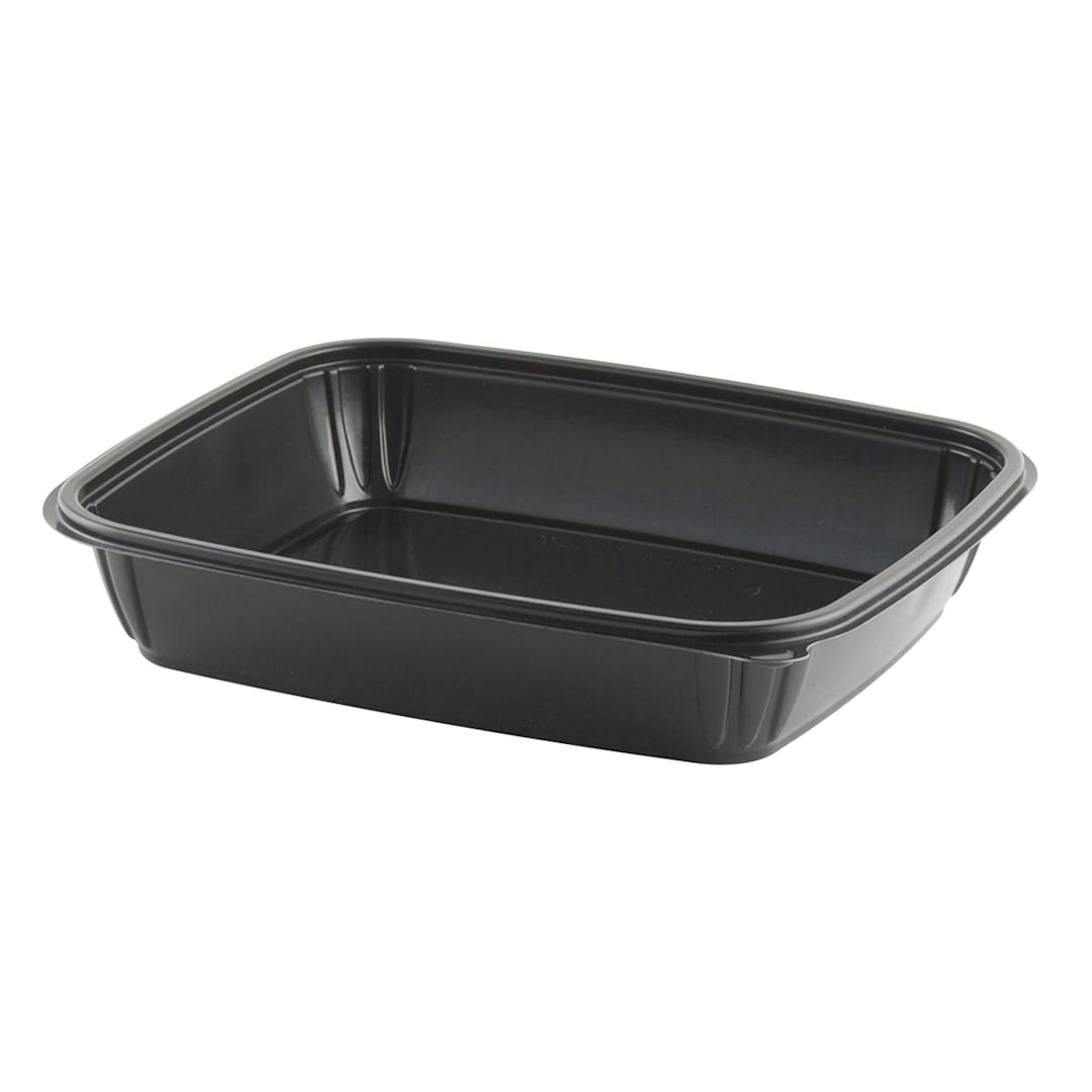 Anchor Packaging 4542080/M1280 Black Mega-Meal 80 Oz Tray