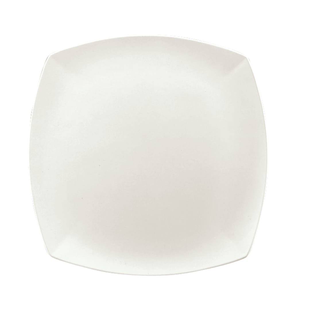 Schonwald 9321533 Event 13" Porcelain Square Coupe Plate - 6 / CS