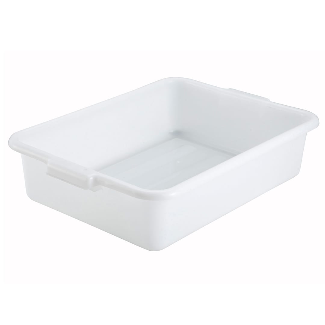 Darling Foodservice White 20-1/4 x 15-1/2 x 5" Dish Box