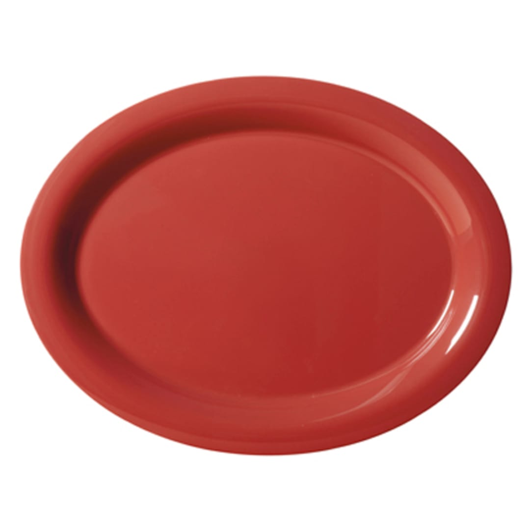 G.E.T. OP-120-CR Diamond Harvest Cranberry 12" Platter