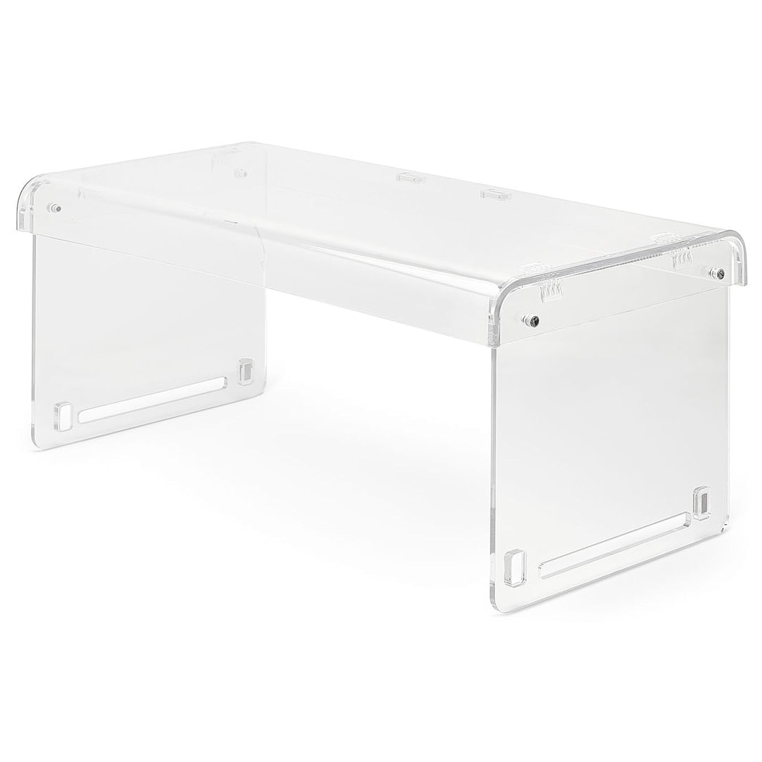 Vollrath® MBA92821 Clear 48" Folding Mobile Sneeze Guard