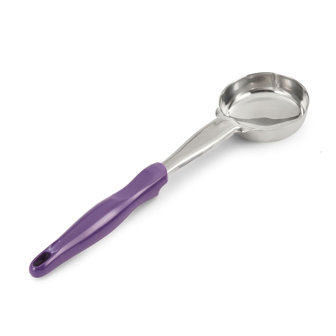 Vollrath® 6433480 Purple 4 Ounce Round Solid Spoodle®
