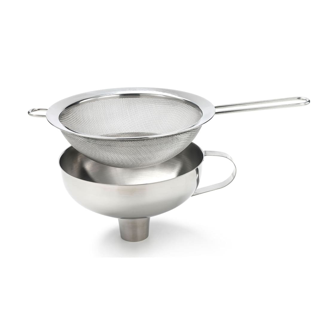 iSi 2714 S/S Funnel with Sieve Insert and Handle