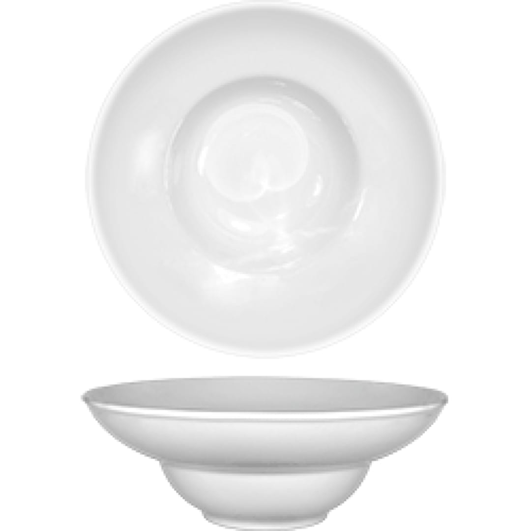International Tableware FAW-8 Bright White 40 Oz Tulip Bowl