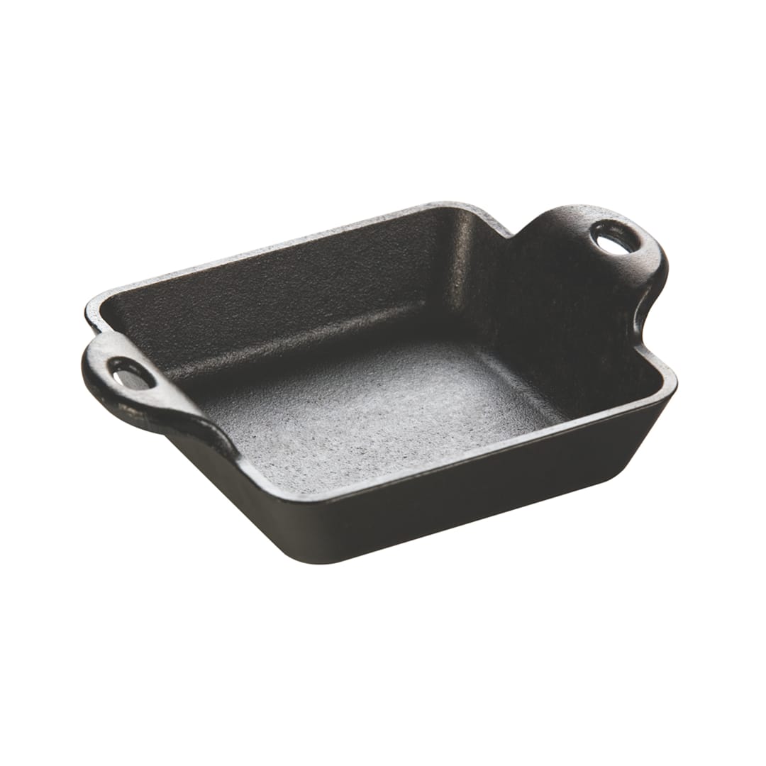 Lodge® HMSS Heat-Treated 10 Ounce Cast Iron Mini Square Server