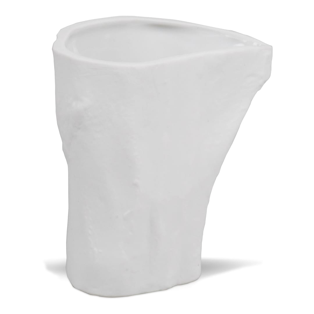 J.B. Prince R957 White?3.2" L x 1.78" W x 3.75"H Tall Bone Marrow Dish
