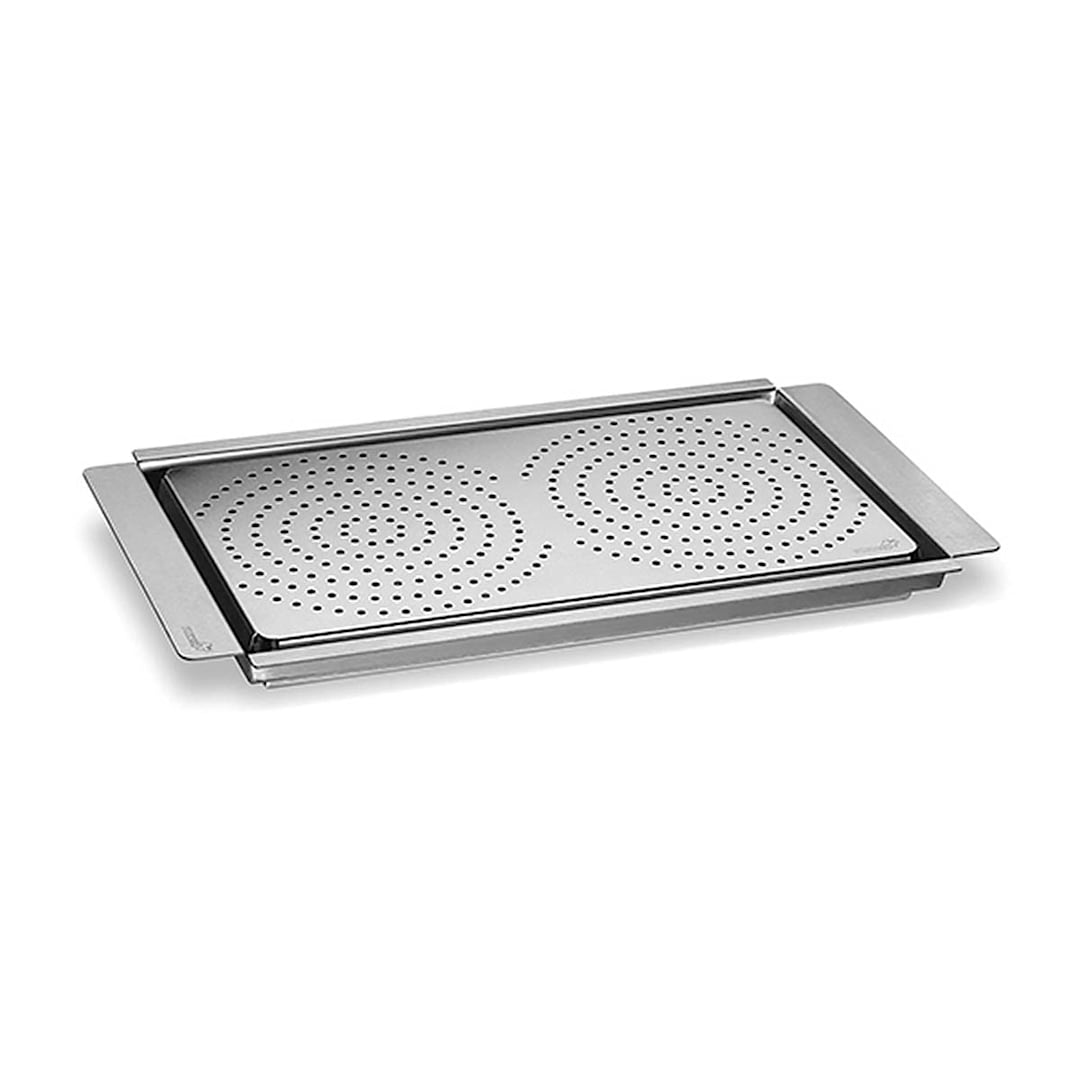 Rosseto® SM217 Brushed Stainless Steel Griddle And Flatbread Tray