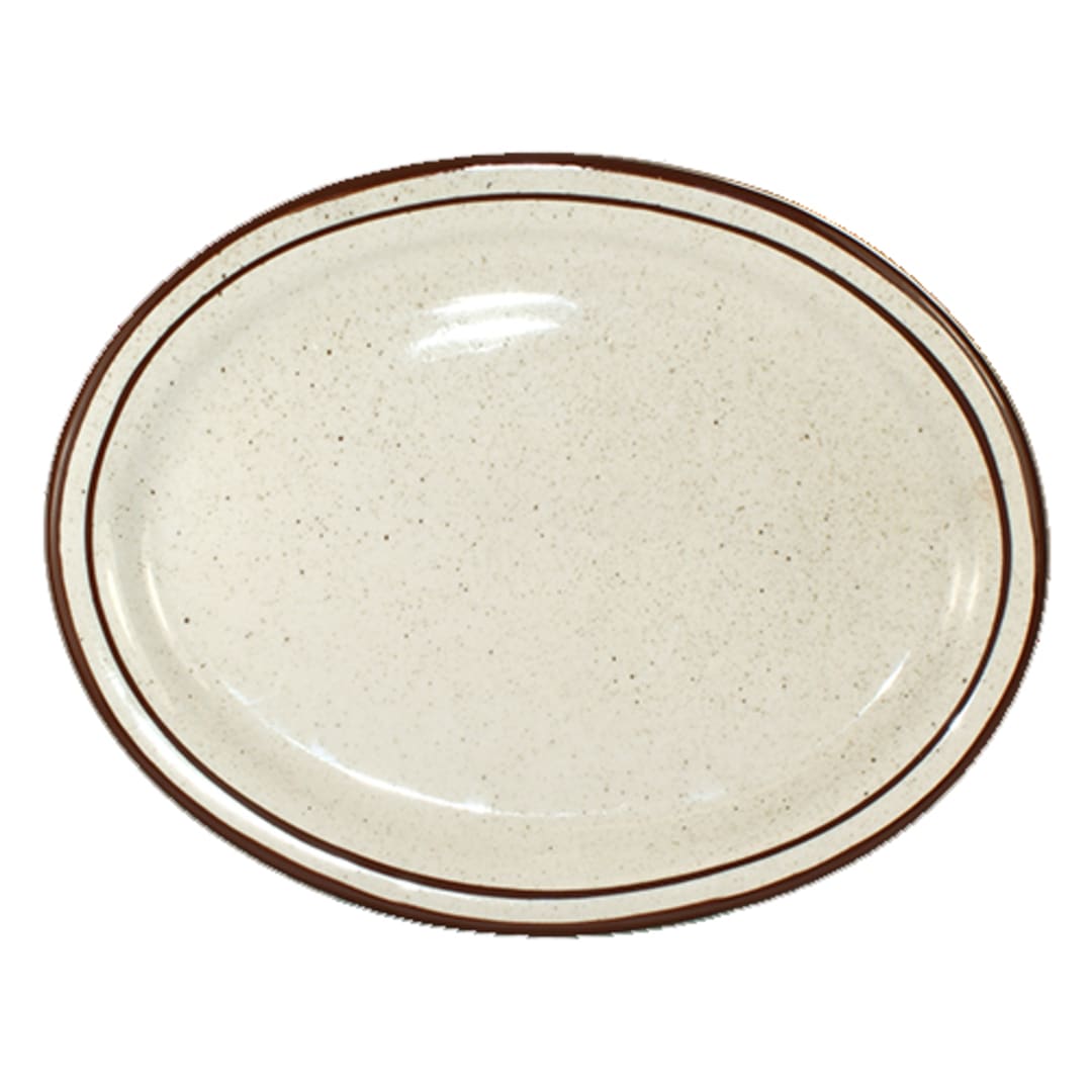 International Tableware GR-12 NR Oval 9.75 x 7.5" Platter