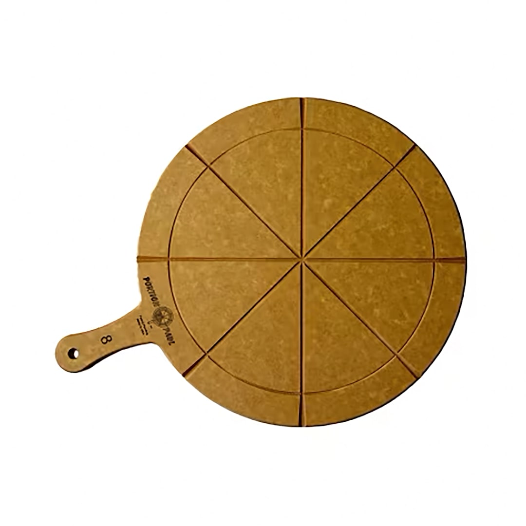 Nuova Vita C1SRD21D8 8-Slice 18" Portion PadL Pizza Cutting Board