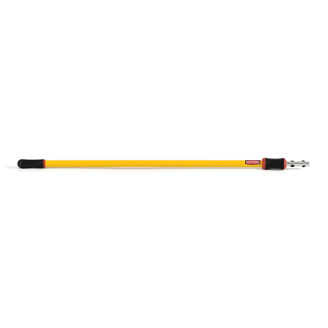 Rubbermaid FGQ76500YL00 HYGEN 4' - 8' Extension Pole Handle