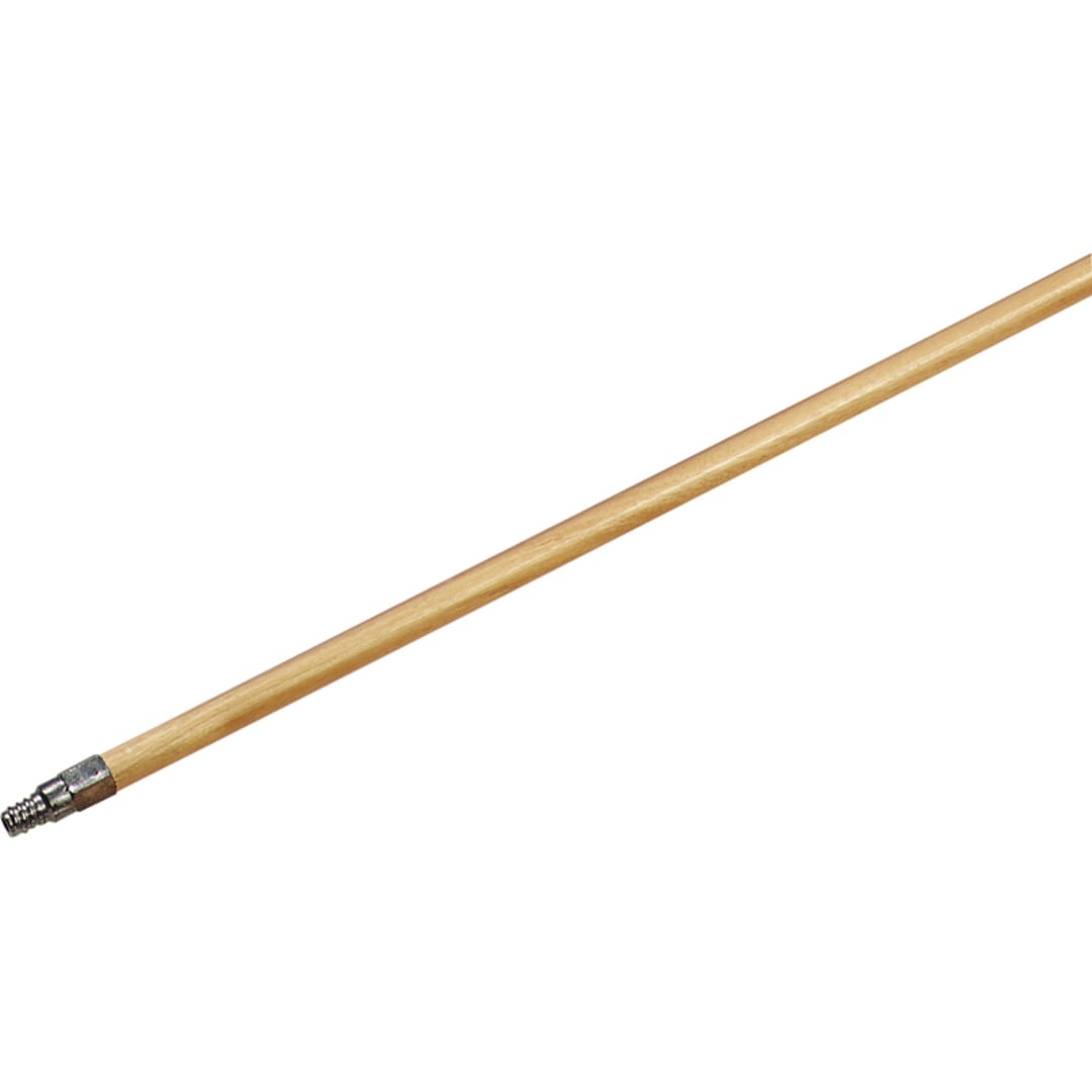 Carlisle 4027500 40" Wooden Handle with Threaded Metal Tip