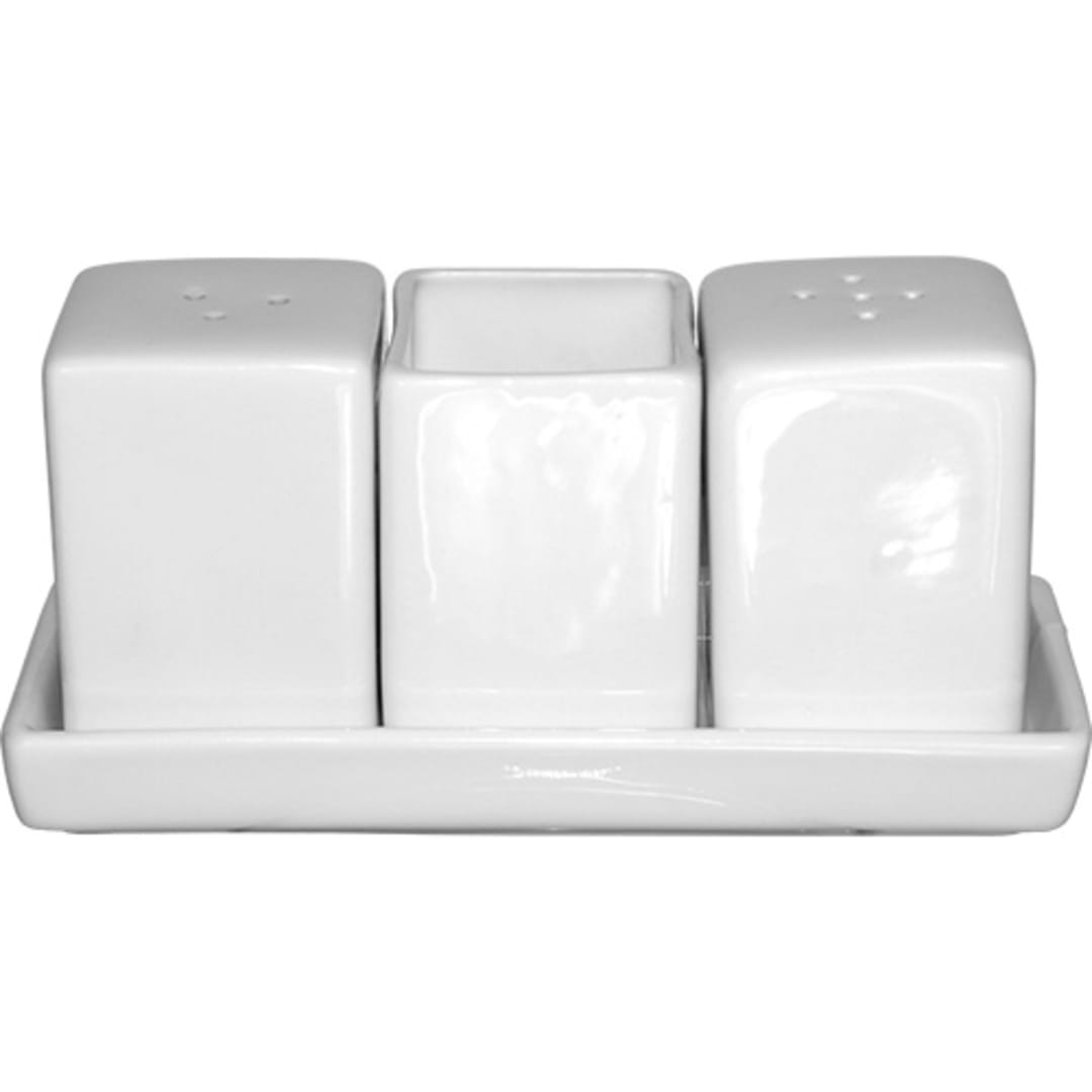 Int'l Tableware MD-115 Pacific Mandarin Salt & Pepper Shaker w/ Tray