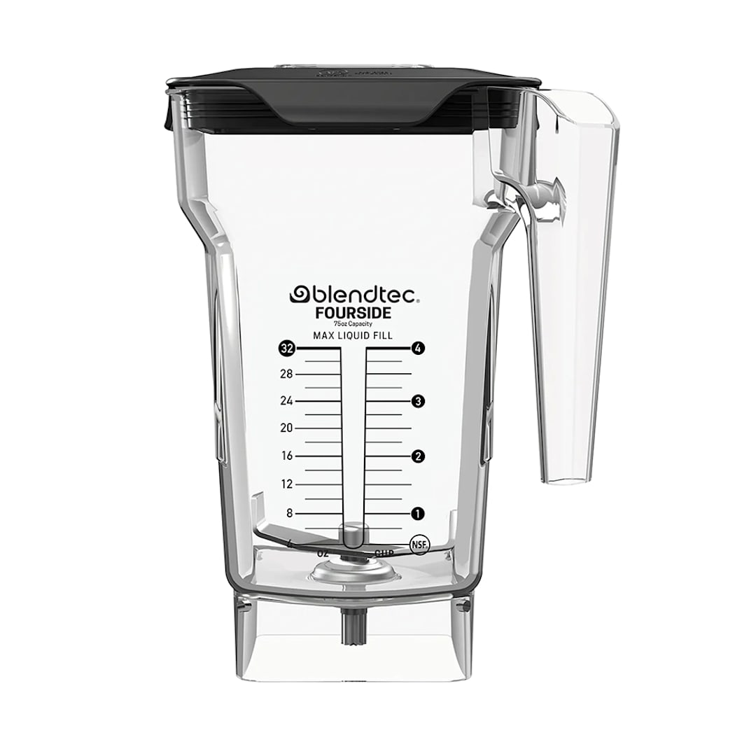 Blendtec 40-609-60 BPA Free Clear 75 Oz Four Sided Blender Jar