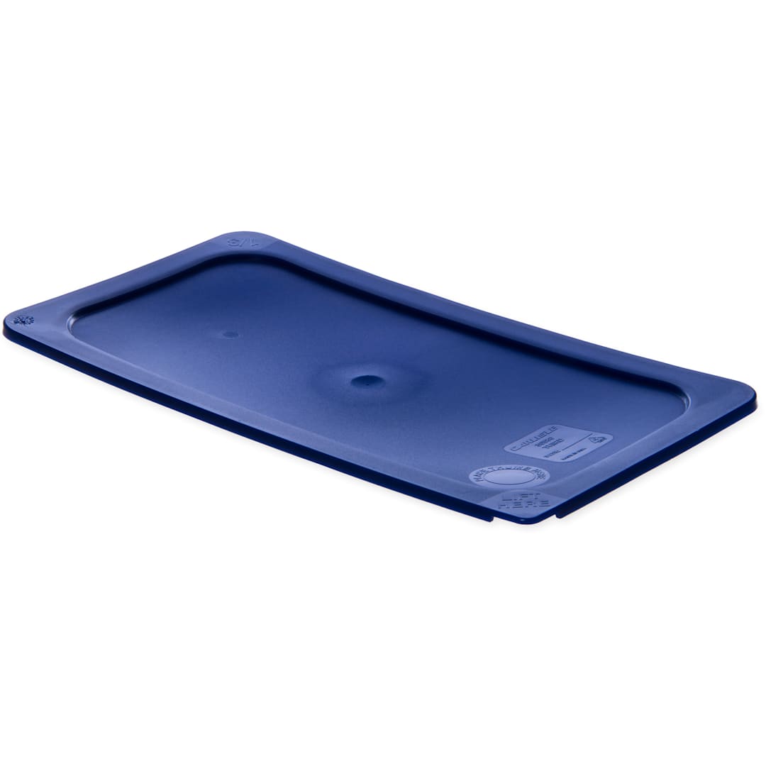 Carlisle 3058060 Smart Lid Blue 1/3 Size Food Pan Lid