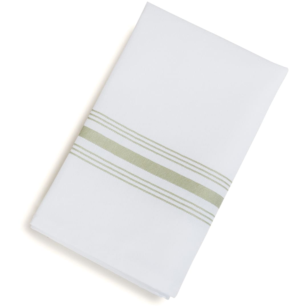 Marko 53771822NH147 Sage SoftWeave Bistro Stripe 18 x 22 Napkin- Dozen